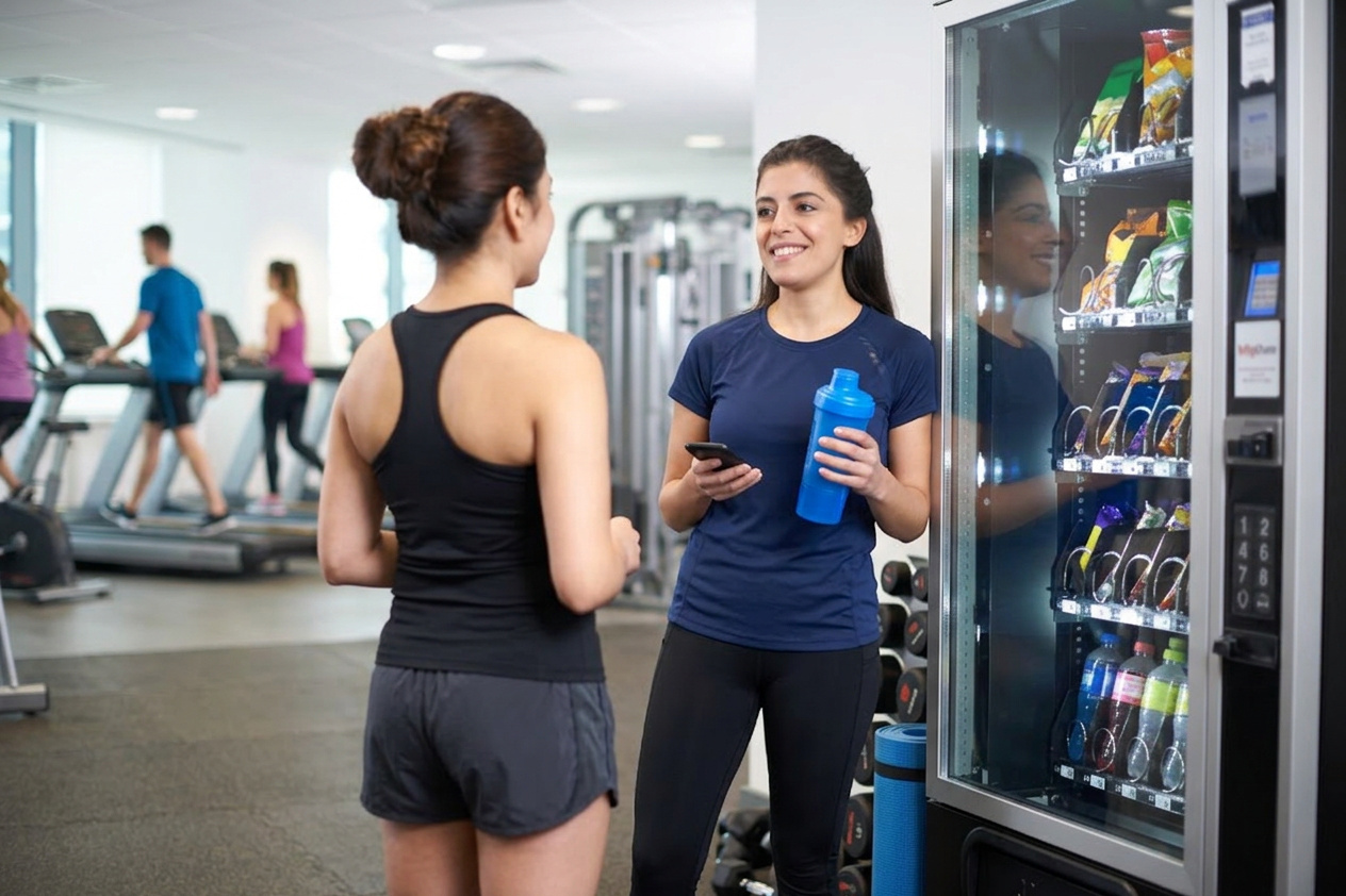 Vending Machines for Gyms: Keep Members Energized